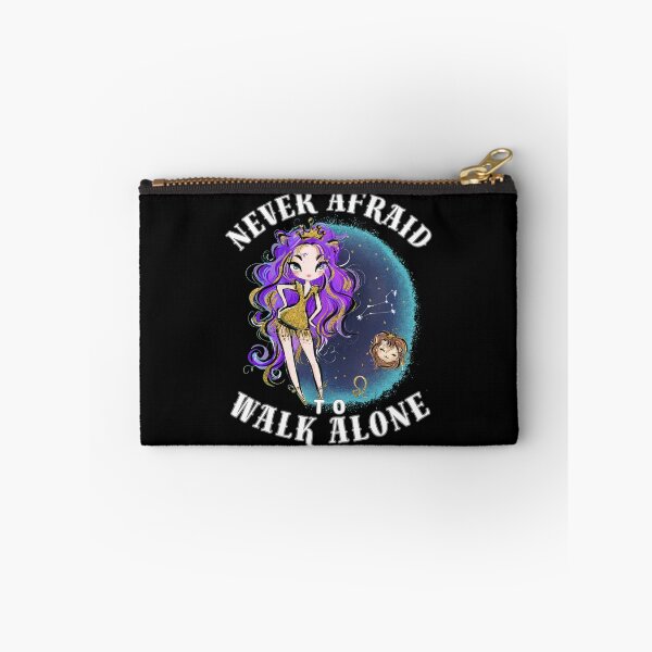 Item preview, Never Afraid To Walk Alone. leo personality designed and sold by ZodiacWonders.