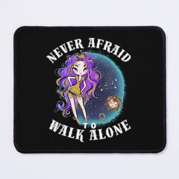 Item preview, Never Afraid To Walk Alone. leo personality designed and sold by ZodiacWonders.