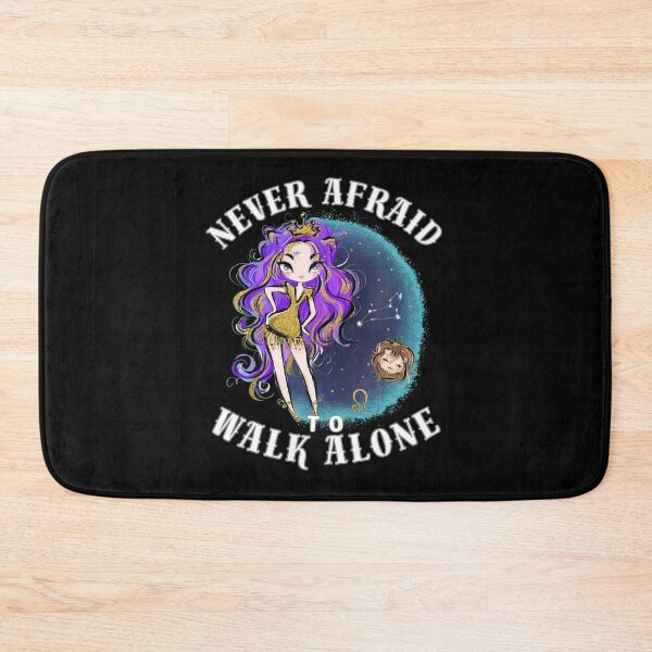 Item preview, Never Afraid To Walk Alone. leo personality designed and sold by ZodiacWonders.