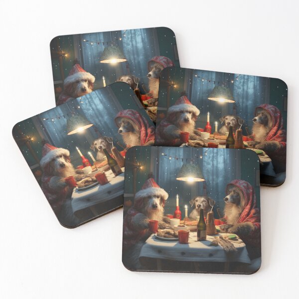 Item preview, Dogs christmas party designed and sold by Theerapong Masanong.