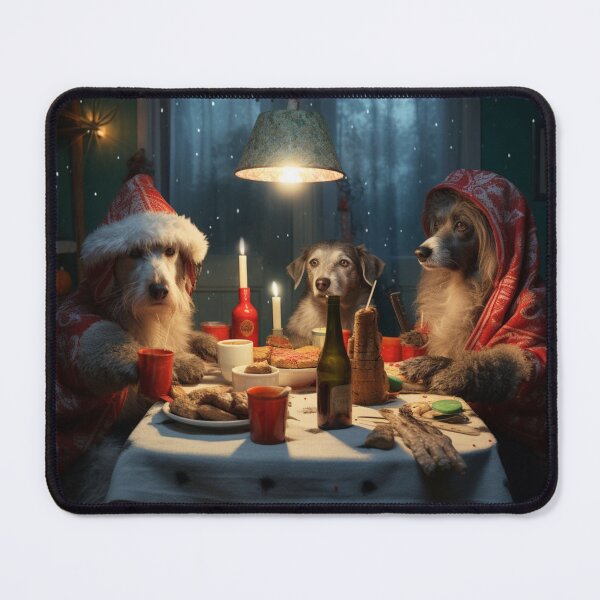 Item preview, Dogs christmas party designed and sold by Theerapong Masanong.