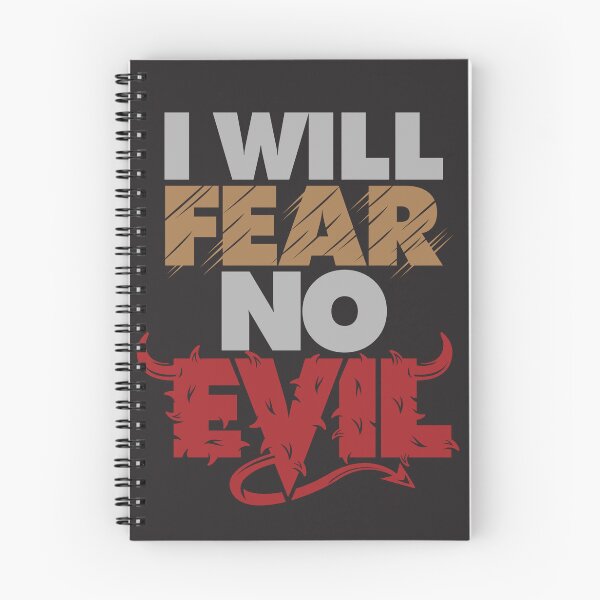 Item preview, I will fear no evil designed and sold by getspark.