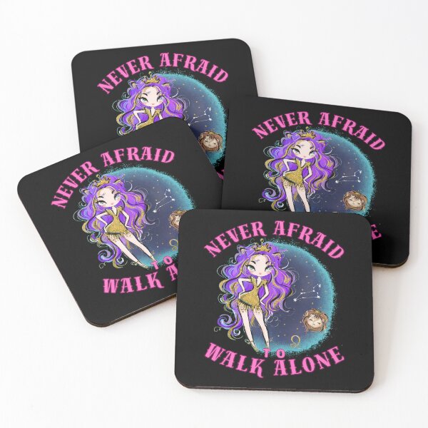Item preview, Never Afraid To Walk Alone. fire sign designed and sold by ZodiacWonders.