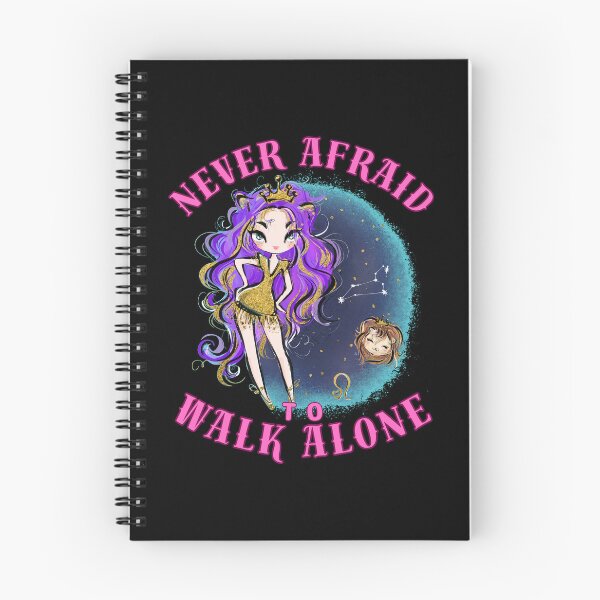 Item preview, Never Afraid To Walk Alone. fire sign designed and sold by ZodiacWonders.