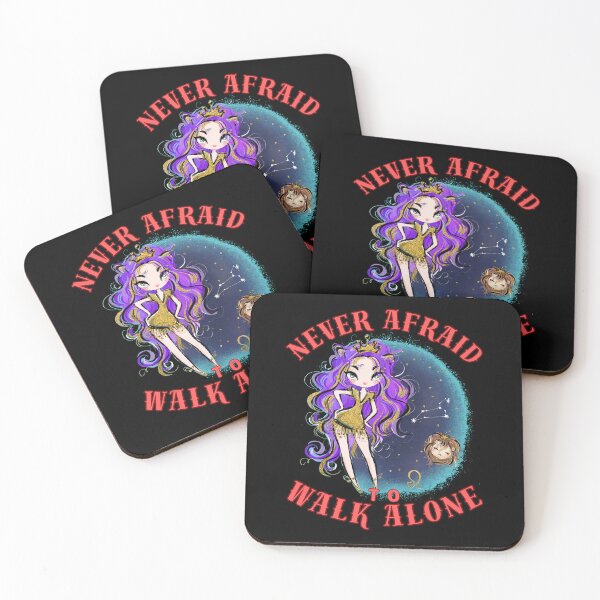 Item preview, Never Afraid To Walk Alone. leo lovers designed and sold by ZodiacWonders.