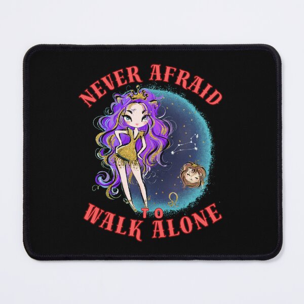 Item preview, Never Afraid To Walk Alone. leo lovers designed and sold by ZodiacWonders.