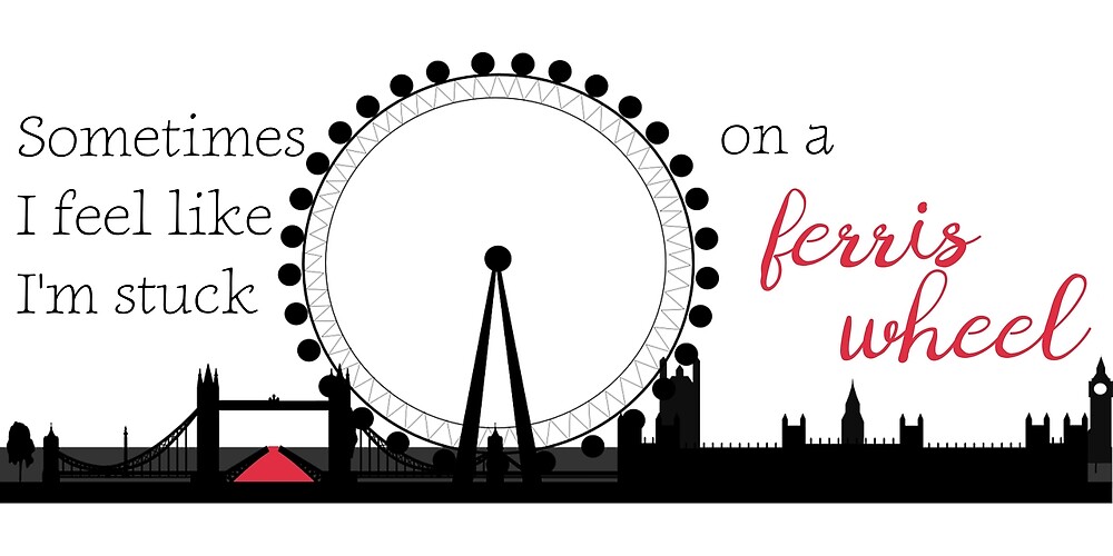 "Love Simon - Ferris Wheel Quote" by elestilo | Redbubble