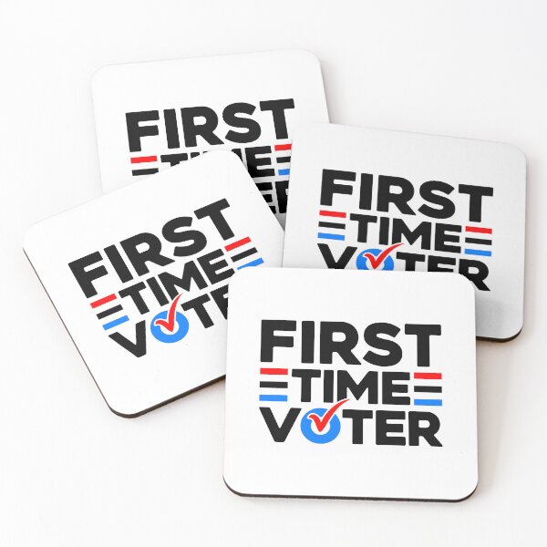 Item preview, Copy of First Time Voter 2024 Vote USA Election Vintage Sticker designed and sold by KGN  CREATIVITY.