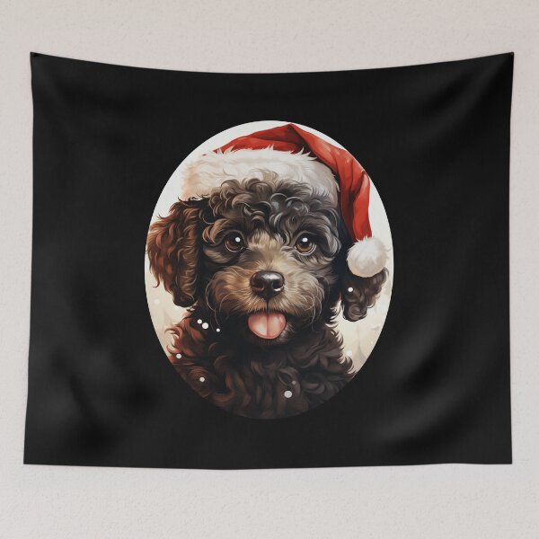 Item preview, Poodle's Magical Christmas Adventure designed and sold by DigitalPrism-Co.