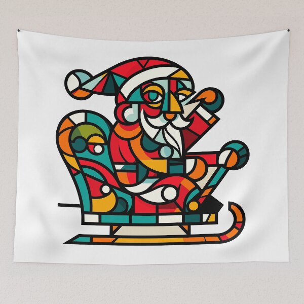 Item preview, Portrait of Santa Claus designed and sold by Ikibrai.