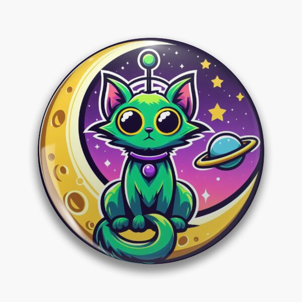 Item preview, Alien Cat designed and sold by SnoopKittysCats.