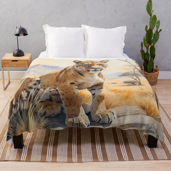 Item preview, 004 Cute Panther in a Serengeti Scene designed and sold by Alexis Art Collection.