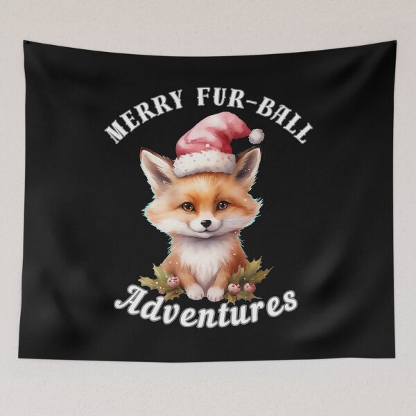 Item preview, Merry Fur-Ball Adventures designed and sold by FoxVibes.