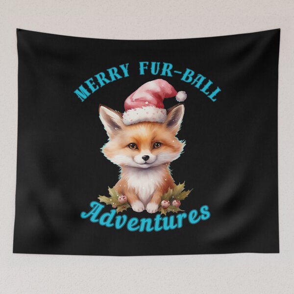 Item preview, Merry Fur-Ball Adventures. fox face designed and sold by FoxVibes.