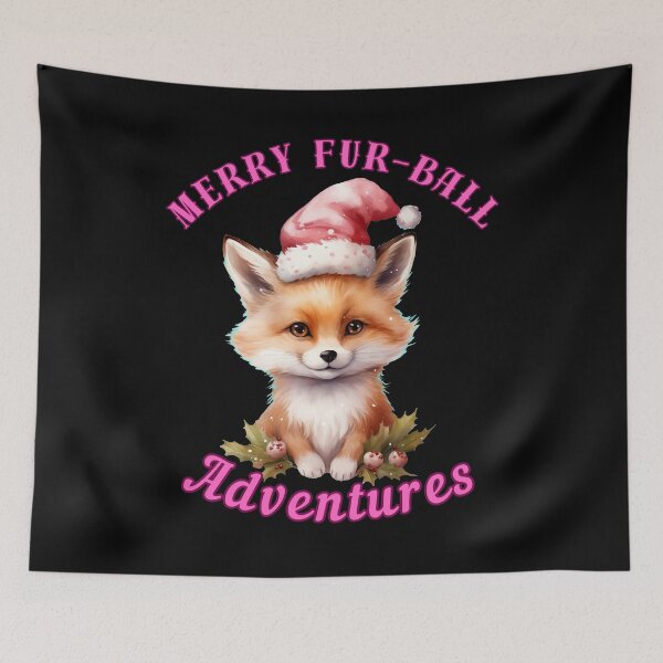 Item preview, Merry Fur-Ball Adventures. cool fox designed and sold by FoxVibes.