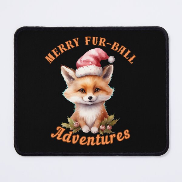 Item preview, Merry Fur-Ball Adventures. fox portrait designed and sold by FoxVibes.