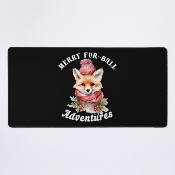 Item preview, Merry Fur-Ball Adventures. fox quote designed and sold by FoxVibes.