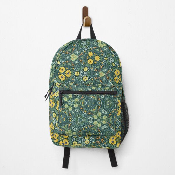 Item preview, Green and Yellow Floral Morph Seamless Pattern  designed and sold by Petalandfur.