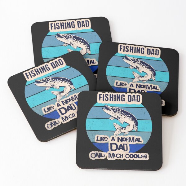 Item preview, Fishing Dad Like a Normal Dad Only Much Cooler designed and sold by ShoniwDesigns.
