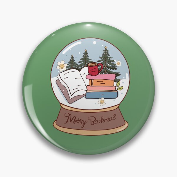 Item preview, Merry Bookmas Snowglobe designed and sold by Erin Parisien.