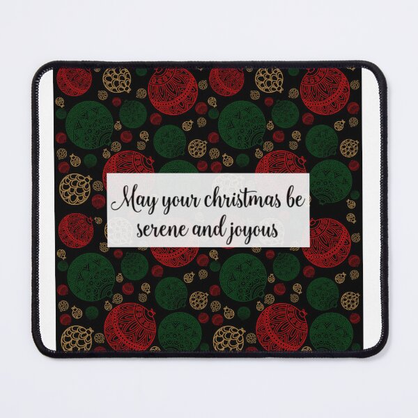 Item preview, Red, Green and Black Christmas Greetings, quotes and whishes  designed and sold by ink-intricates.
