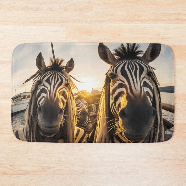 Item preview, Two dreadlocks zebras on boats designed and sold by Brendon987.