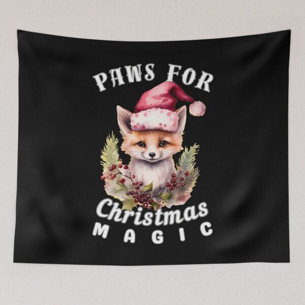 Item preview, Paws for Christmas Magic designed and sold by FoxVibes.