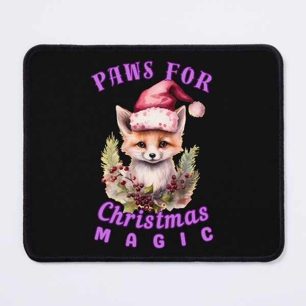 Item preview, Paws for Christmas Magic. realistic fox designed and sold by FoxVibes.