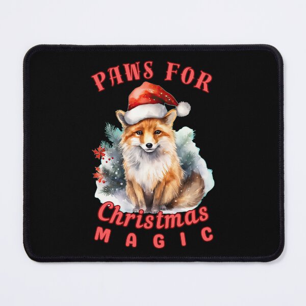 Item preview, Paws for Christmas Magic. fox owner designed and sold by FoxVibes.