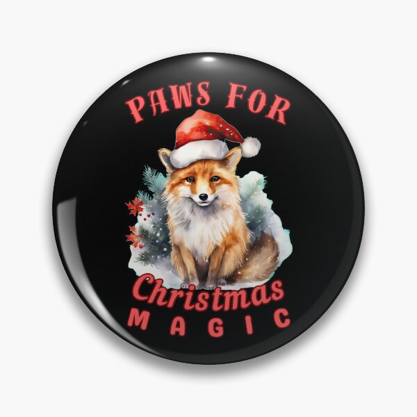Item preview, Paws for Christmas Magic. fox owner designed and sold by FoxVibes.