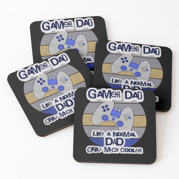 Item preview, Gamer Dad Like a Normal Dad Only Much Cooler designed and sold by ShoniwDesigns.