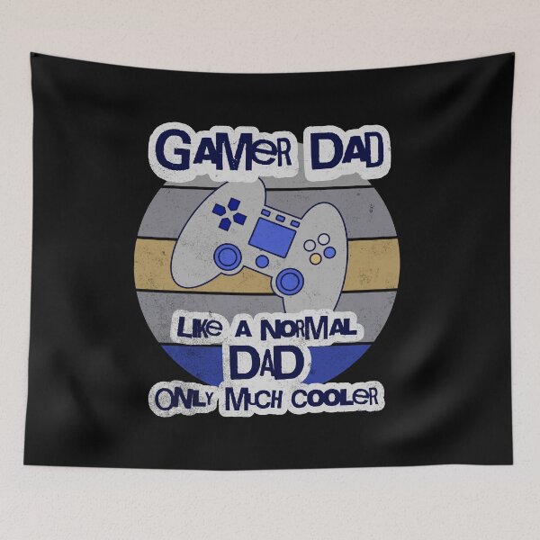 Item preview, Gamer Dad Like a Normal Dad Only Much Cooler designed and sold by ShoniwDesigns.