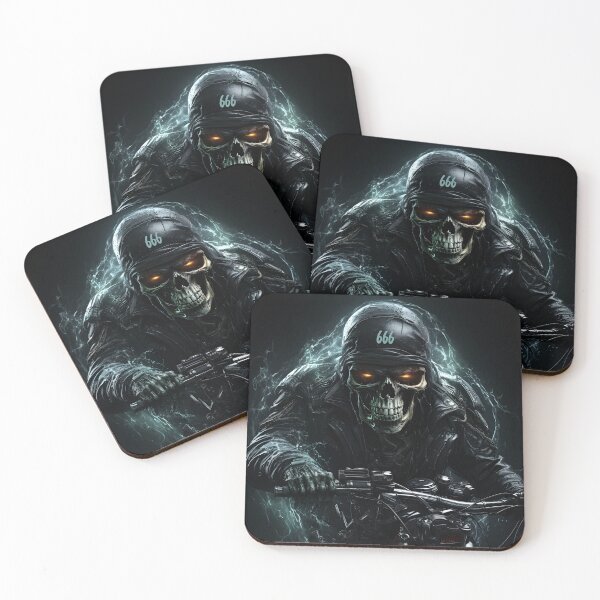 Item preview, Thunder Rider: Skull Biker's Fury designed and sold by inkArtistryfine.
