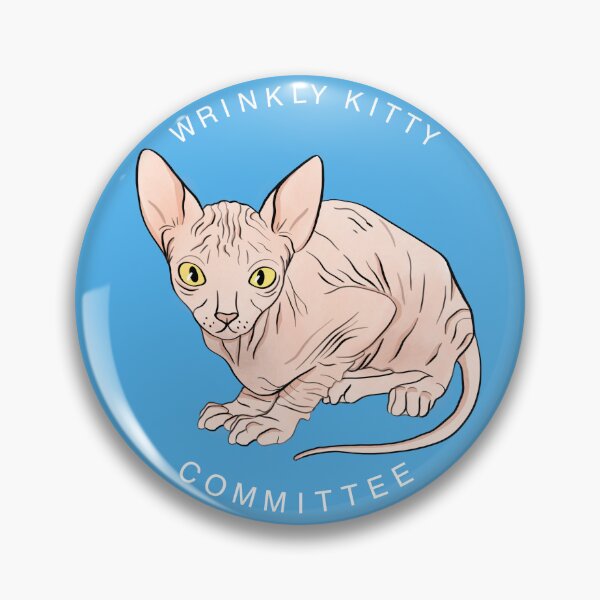 Item preview, Wrinkly Kitty Committee! designed and sold by Nic Rusick.