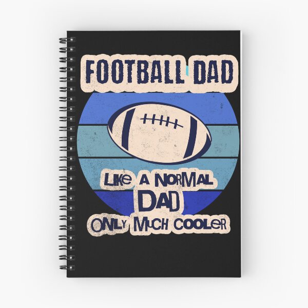 Item preview, Football Dad Like a Normal Dad Only Much Cooler designed and sold by ShoniwDesigns.