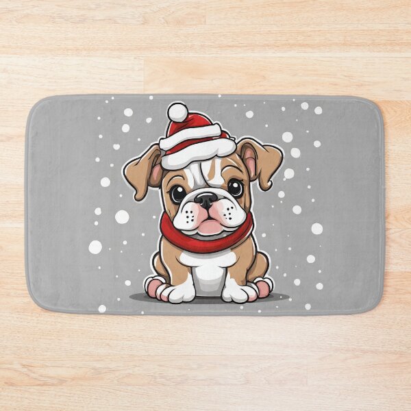 Item preview, Christmas French Bulldog designed and sold by queenofallswans.