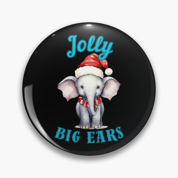 Item preview, Jolly Big Ears. funny elephant designed and sold by ElephantVibes.