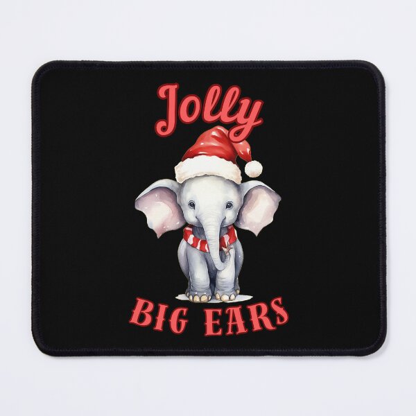 Item preview, Jolly Big Ears. colorful elephant designed and sold by ElephantVibes.