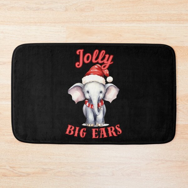 Item preview, Jolly Big Ears. colorful elephant designed and sold by ElephantVibes.