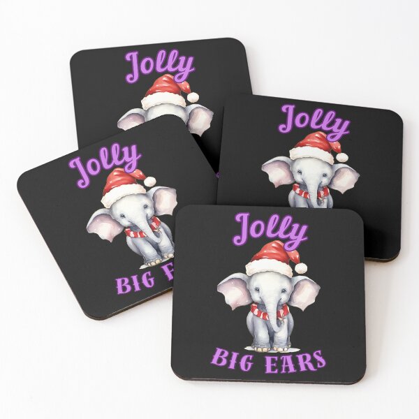 Item preview, Jolly Big Ears. elephant face designed and sold by ElephantVibes.