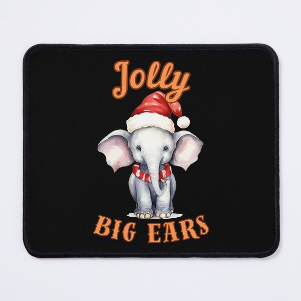 Item preview, Jolly Big Ears. elephant portrait designed and sold by ElephantVibes.