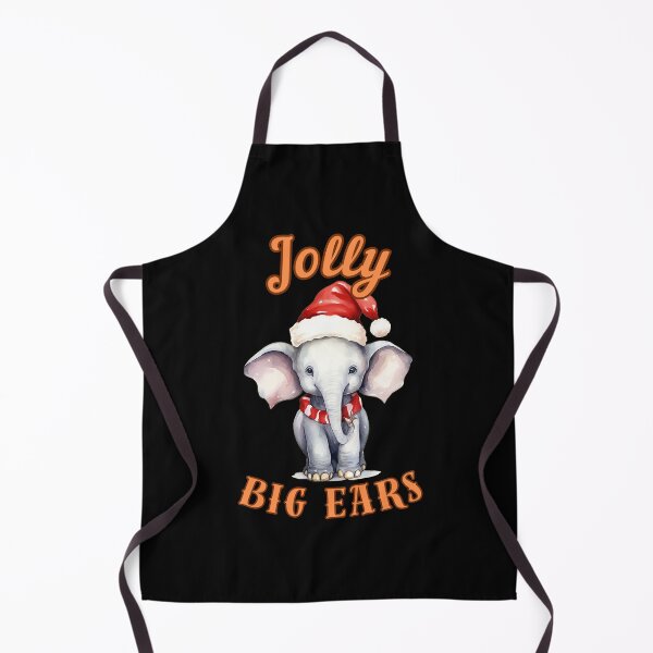 Item preview, Jolly Big Ears. elephant portrait designed and sold by ElephantVibes.