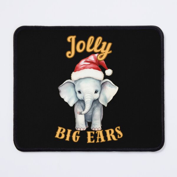 Item preview, Jolly Big Ears. watercolor elephant designed and sold by ElephantVibes.