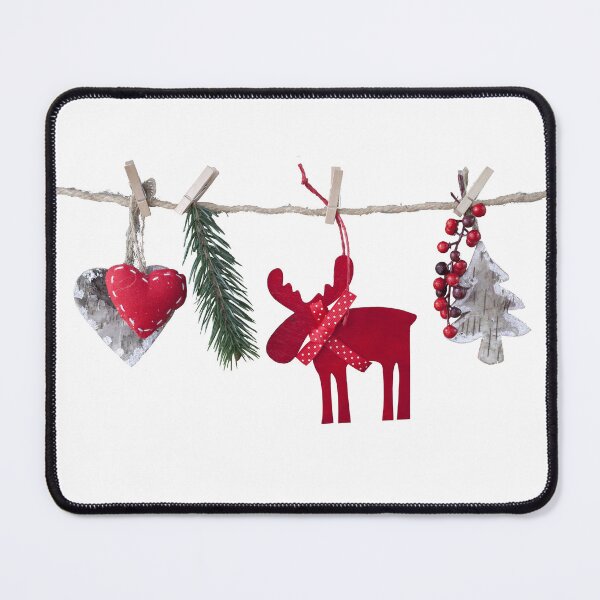 Item preview, Christmas tree, deer, heart decorations designed and sold by AnLeDesign.
