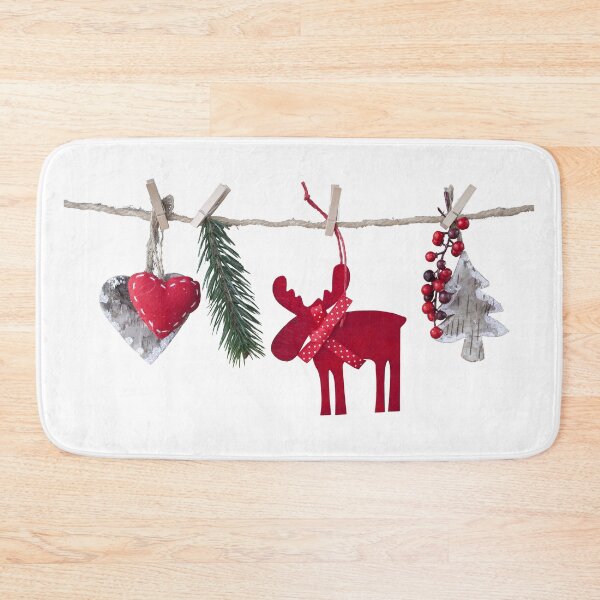 Item preview, Christmas tree, deer, heart decorations designed and sold by AnLeDesign.