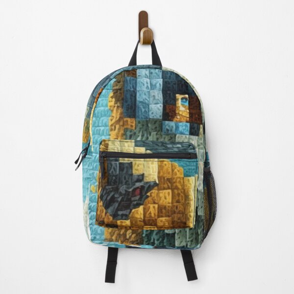 Wolf Minecraft Backpacks for Sale | Redbubble