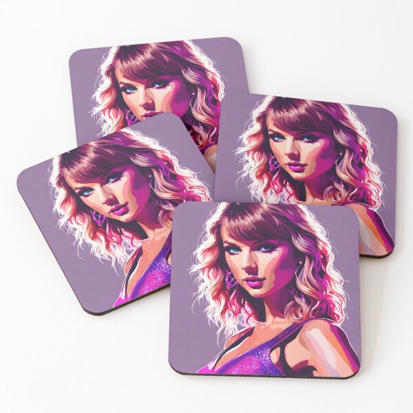 Item preview, Taylor Swift In Purple and Pink  designed and sold by Dan Farsaci.