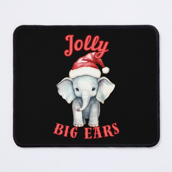 Item preview, Jolly Big Ears. happy elephant designed and sold by ElephantVibes.