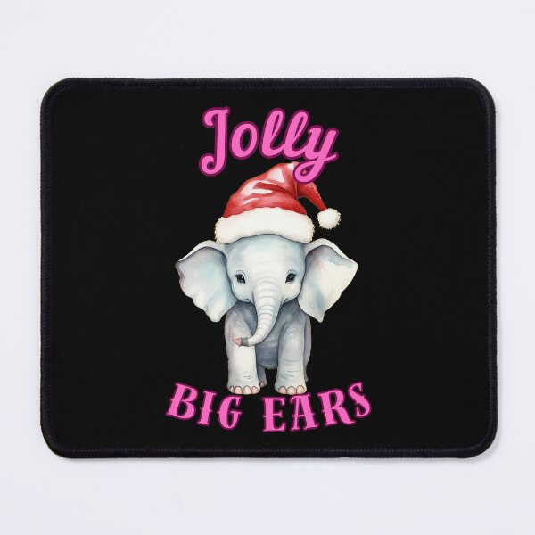 Item preview, Jolly Big Ears. elephant saying designed and sold by ElephantVibes.