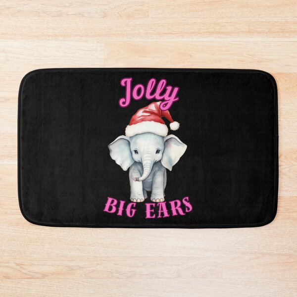Item preview, Jolly Big Ears. elephant saying designed and sold by ElephantVibes.